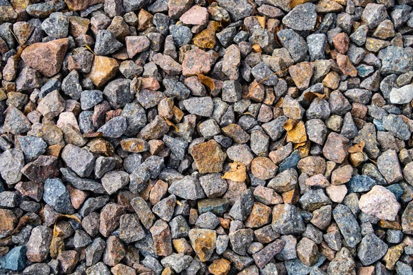 Full Frame View Road Crushed Stone Road — Stock Photo, Image