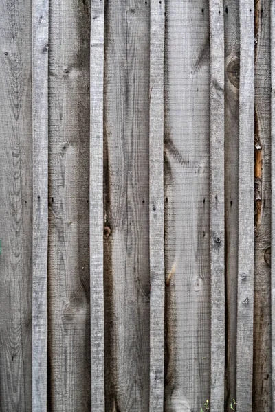 Régi Szürke Fából Készült Kerítés Háttér — Stock Fotó