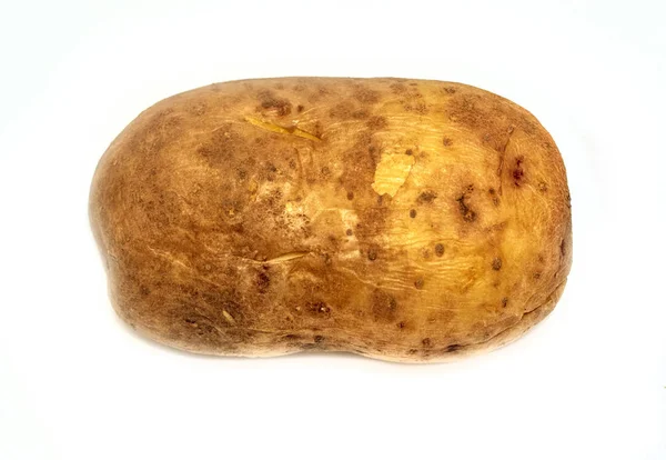 Tubero Patate Sfondo Bianco — Foto Stock