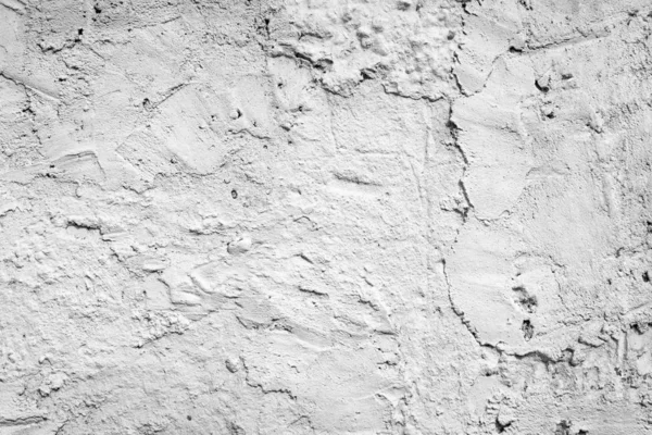 Old Rough White Concrete Wall Background — Stock Photo, Image