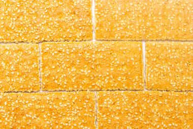 beyaz zemin üzerine susam kraker tanımlama bilgileri