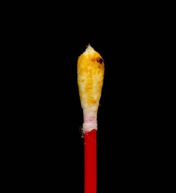 kirli kulaklar için pamuk temizleme bezi