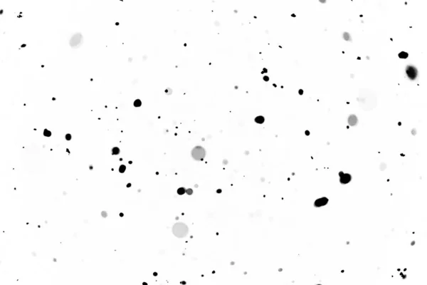 Schwarzes Bokeh Auf Weißem Hintergrund Verschwommen — Stockfoto