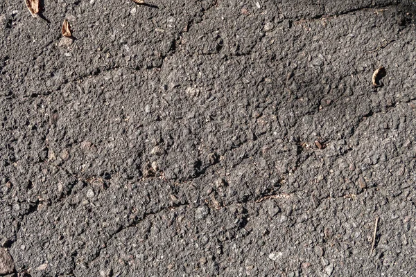 Gammal Asfalt Bakgrund Med Spricka — Stockfoto