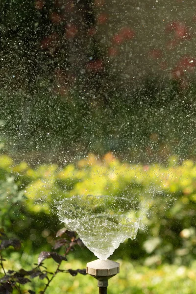 Desenfocado Salpicaduras Agua Gotas Borrosas Bokeh Naturaleza —  Fotos de Stock