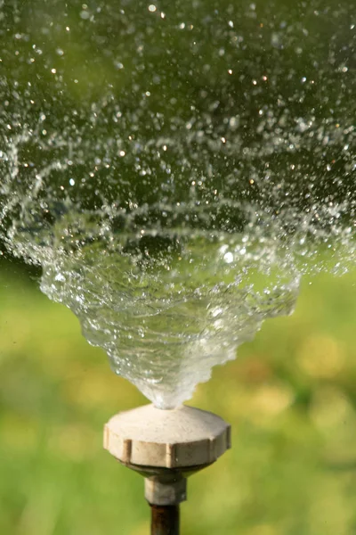 Desenfocado Salpicaduras Agua Gotas Borrosas Bokeh Naturaleza — Foto de Stock