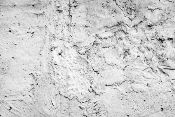 Stary Szorstki Białej Ściany Betonowe Podłoże — Zdjęcie stockowe