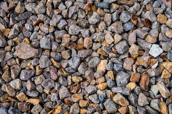 tam kare görünümü yol ezilmiş taş yol