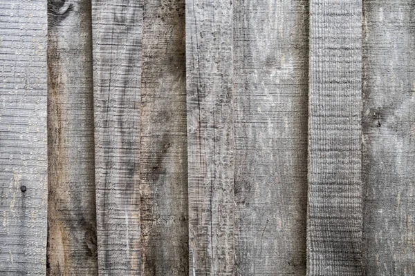 古い灰色の木製の塀の背景 — ストック写真