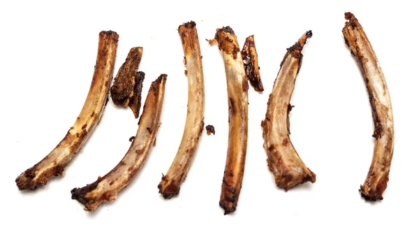 肉を食べた後の骨 — ストック写真