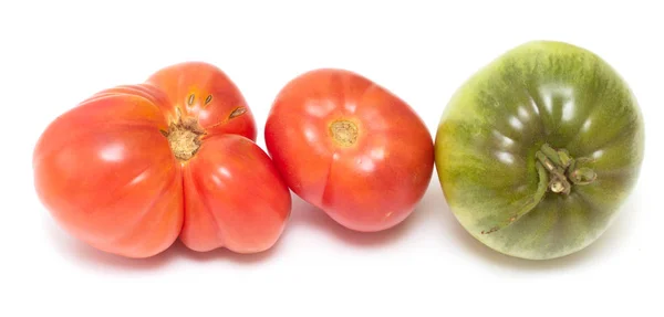 Tomaten Isoliert Auf Weißem Hintergrund — Stockfoto