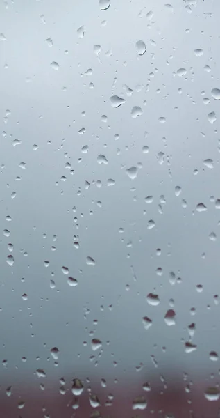 raindrops on the glass background