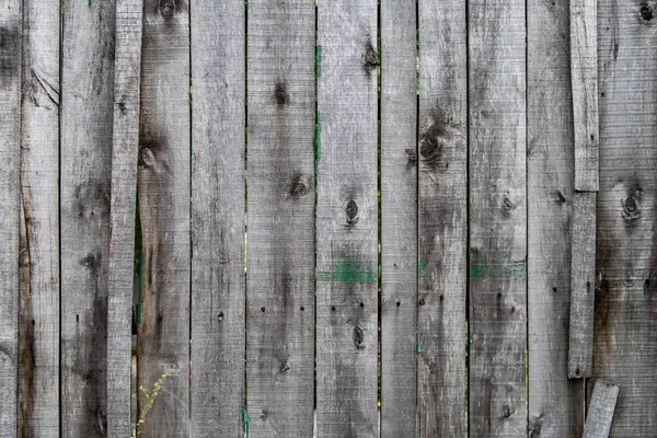 Old Gray Wooden Fence Background — Stock Photo, Image