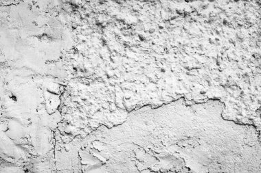 Eski sert beyaz beton duvar arka plan