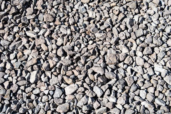 Road Crushed Stone Road — Stock Photo, Image