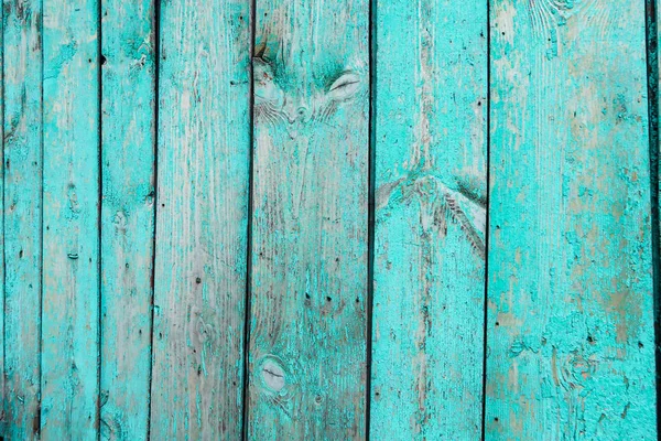 Старый Деревянный Забор Фон Зеленая Краска — стоковое фото