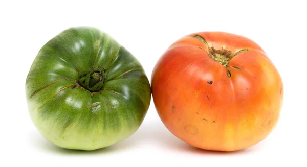 Tomates Aislados Sobre Fondo Blanco —  Fotos de Stock