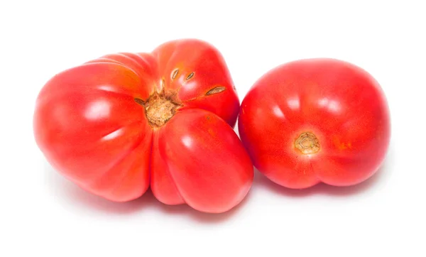 Tomates Aislados Sobre Fondo Blanco —  Fotos de Stock