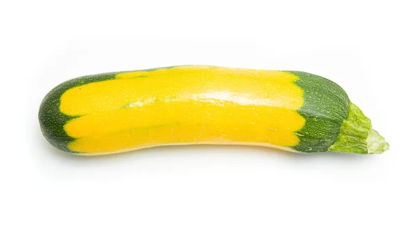 Zucchini Squash Isolerad Vit Bakgrund — Stockfoto
