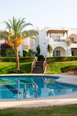 Mısır binanın beyaz evler