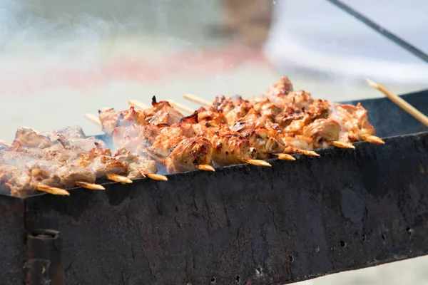 Shish Kebab Grill — Stock Photo, Image