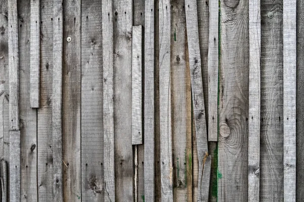 Starý Šedý Dřevěný Plot Pozadí — Stock fotografie