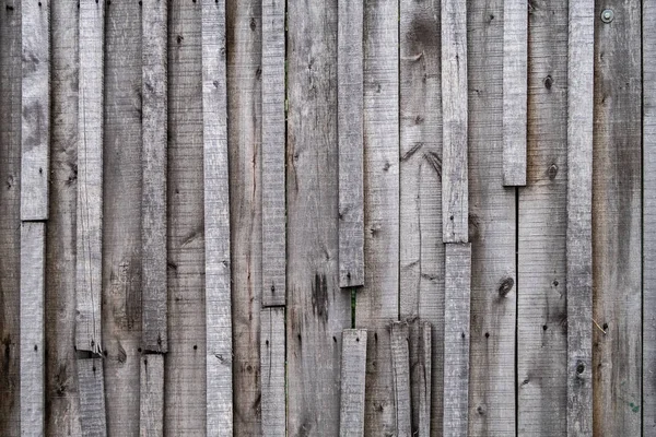 Oude Grijze Houten Hek Achtergrond — Stockfoto