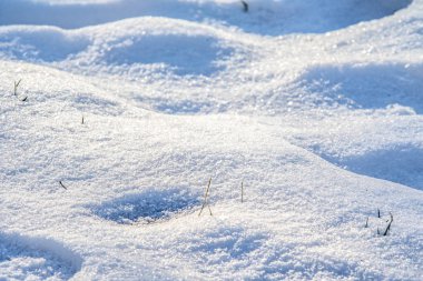 Beyaz kar kış arka plan