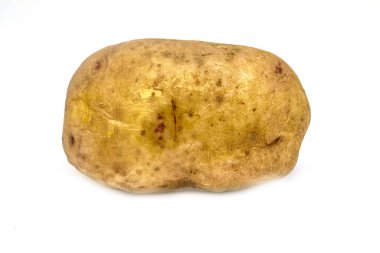 Beyaz arka plan üzerinde Patates yumru