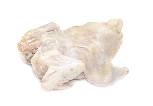 Kurczak Mięso Tuszy Białym Tle — Zdjęcie stockowe