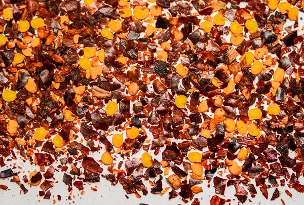 Peperoncino Schiacciato Cibo Amaro — Foto Stock