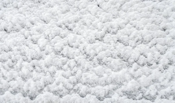 Schneeweiße Nahaufnahme Hintergrund — Stockfoto