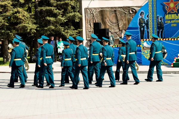 Petropavlovsk Mayo 2016 Fiesta Pública Día Del Defensor Patria Celebrado —  Fotos de Stock