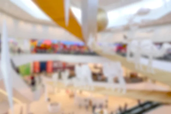 Suddig Bakgrund Shoppingcenter — Stockfoto