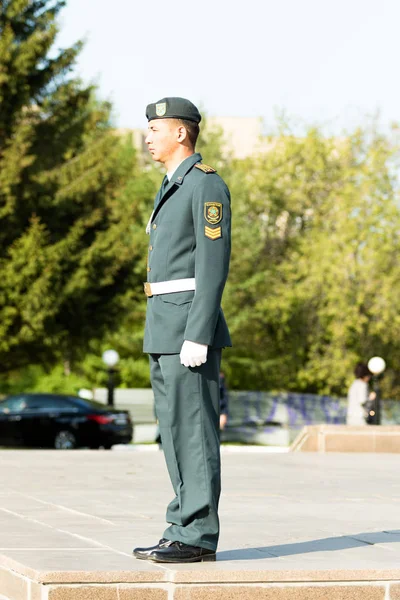 Petropavlovsk Mayo 2016 Fiesta Pública Día Del Defensor Patria Celebrado — Foto de Stock