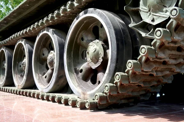 Маршруты Танков Caterpillar — стоковое фото