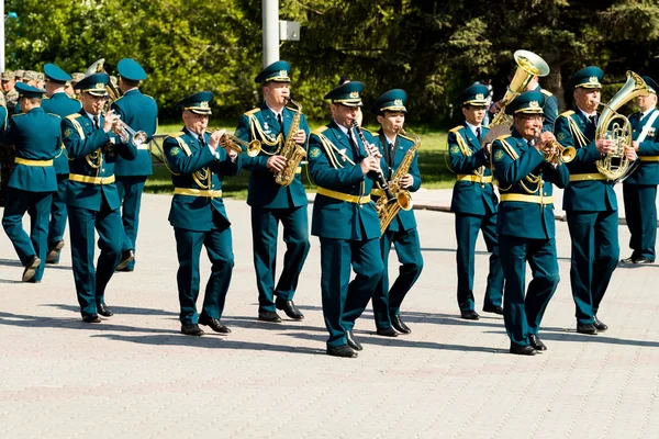 Petropavlovsk Maio 2016 Feriado Defensor Dia Pátria Celebrado Dia Maio — Fotografia de Stock