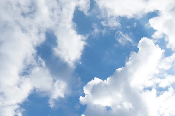 Blue Sky Wolken Achtergrond — Stockfoto