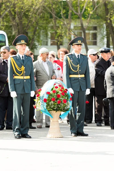 Петропавловськ Камчатський Травня 2016 Державне Свято Захисника Вітчизни Відзначається Травня — стокове фото