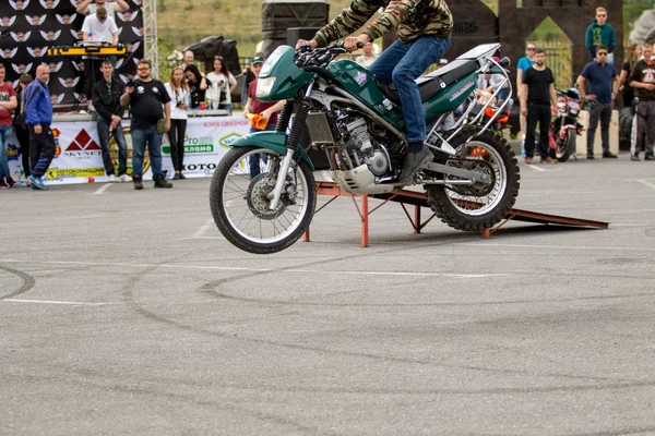 Shymkent Kazakhstan Marzo 2017 Motocicletas Apertura Temporada Motociclistas Shymkent Marzo — Foto de Stock