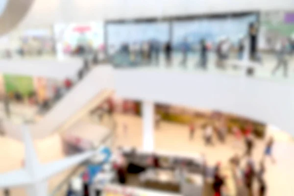 Suddig Bakgrund Shoppingcenter — Stockfoto