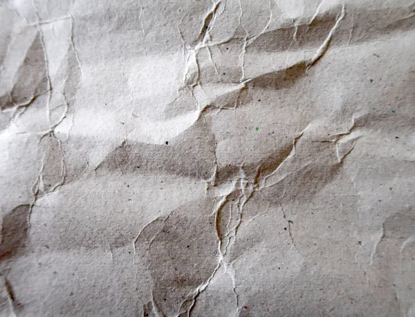 Gray Wrinkled Paper Background — Stock Photo, Image