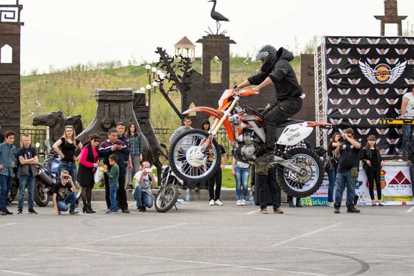 Shymkent Kazakhstan Março 2017 Motocicletas Abertura Temporada Motociclistas Shymkent Março — Fotografia de Stock