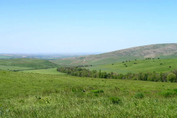 Zielone Wzgórza Wiosna Hills — Zdjęcie stockowe