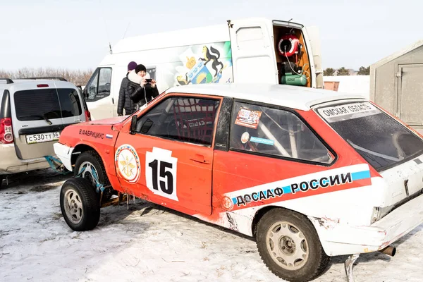 Petropavlovsk Kazakhstan March 2016 Cup Urals Siberia Republic Kazakhstan Winter — Stock Photo, Image
