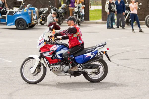 Shymkent Kazakhstan Marzo 2017 Motocicli Apertura Della Stagione Motociclistica Shymkent — Foto Stock