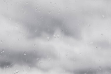 Bulanık cam, yağmur damla