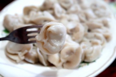 Bir tabakta yemek köfte