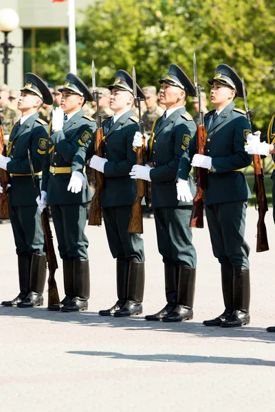 Petropavlovsk Mayo 2016 Fiesta Pública Día Del Defensor Patria Celebrado —  Fotos de Stock