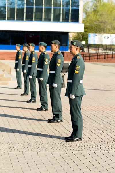 Петропавловськ Камчатський Травня 2016 Державне Свято Захисника Вітчизни Відзначається Травня — стокове фото